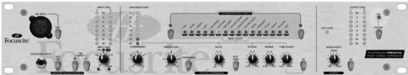 FOCUSRITE Platinum Penta - POUR NOUS CONTACTER - 1
