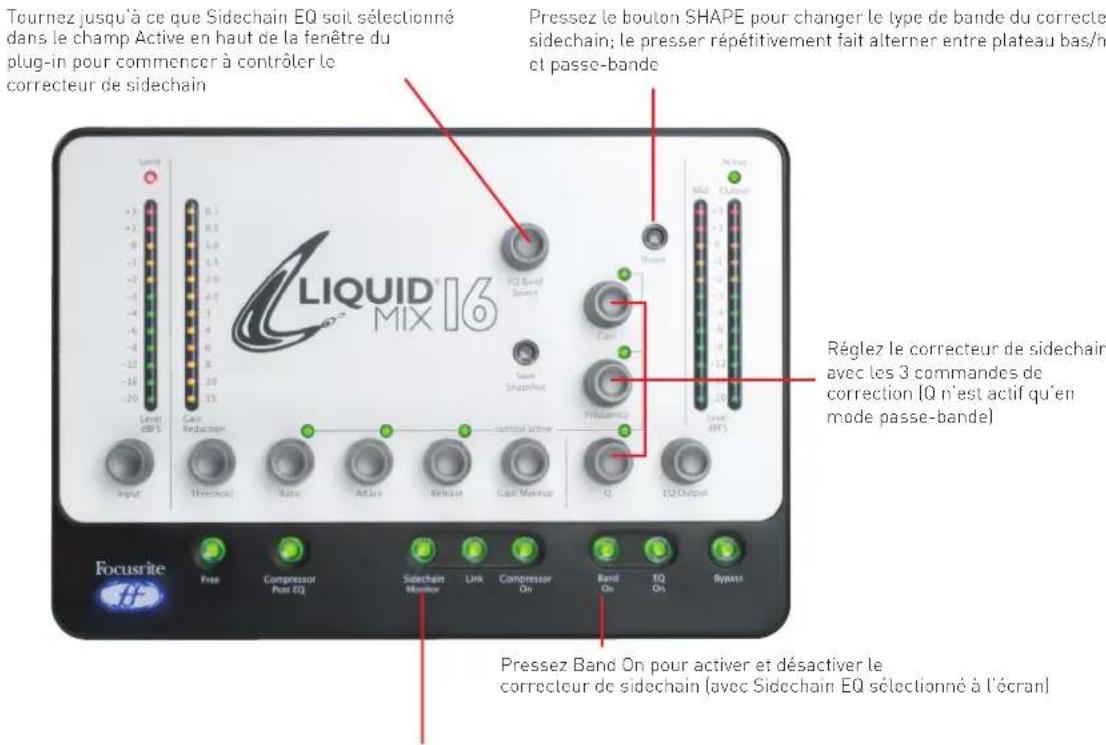 FOCUSRITE Liquid Mix 16 - Commande par la surface de contrôle - 1