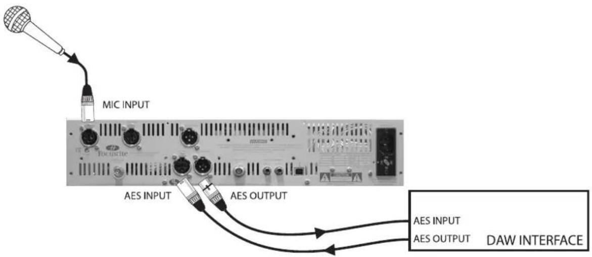 FOCUSRITE The Liquid Channel - Sortie numérique, Liquid Channel™ est esclave de l'horloge AES - 1
