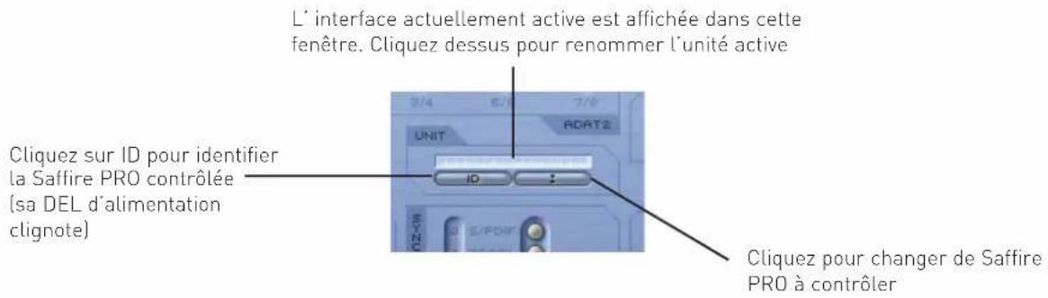 FOCUSRITE Saffire Pro 10 i/o - - Contrôle de plusieurs interfaces depuis SaffireControl PRO - 1