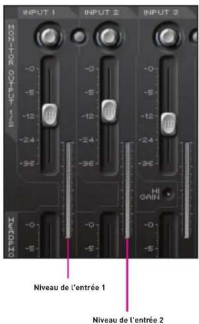 FOCUSRITE Saffire LE - ■ Enregistrement avec un microphone (mono ou stéréo) - 1
