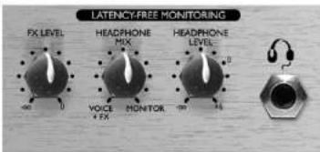 FOCUSRITE Platinum VoiceMaster Pro - SECTION "LATENCY-FREE MONITORING" - 1