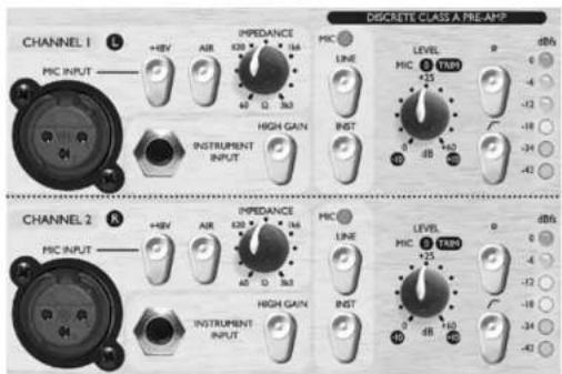 FOCUSRITE Platinum TwinTrack Pro - FUNKTIONEN UND BEDIENUNG - 1