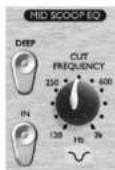 FOCUSRITE Platinum TwinTrack Pro - MID SCOOP EQ (égalisation) - 1