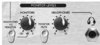 FOCUSRITE Platinum TwinTrack Pro - MONITOR LEVELS - 1