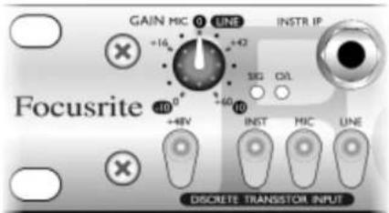 FOCUSRITE Platinum Tone Factory - Using the Discrete Transistor Input - 1
