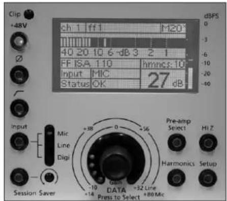 FOCUSRITE Liquid 4Pre - Mesure de niveau d'entrée (suite) - 1