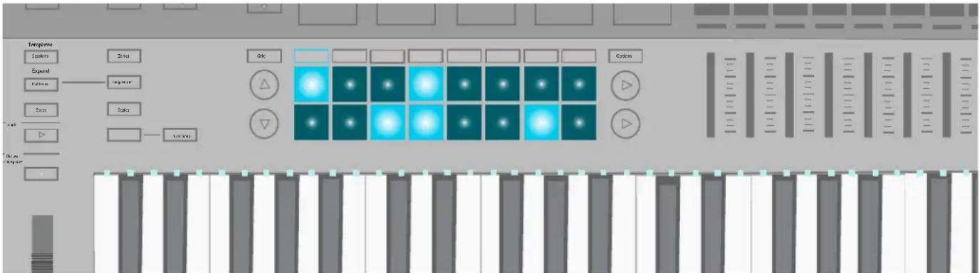 NOVATION 61SL MkIII - Vue Steps - 1
