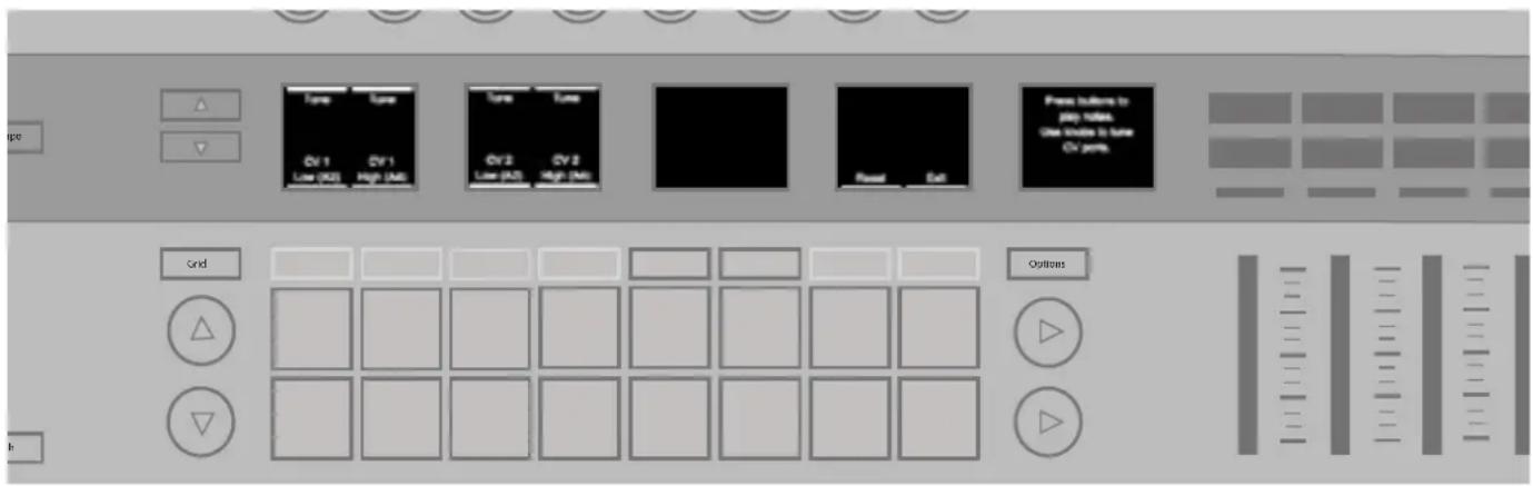 NOVATION 61SL MkIII - Étalonnage de CV - 1