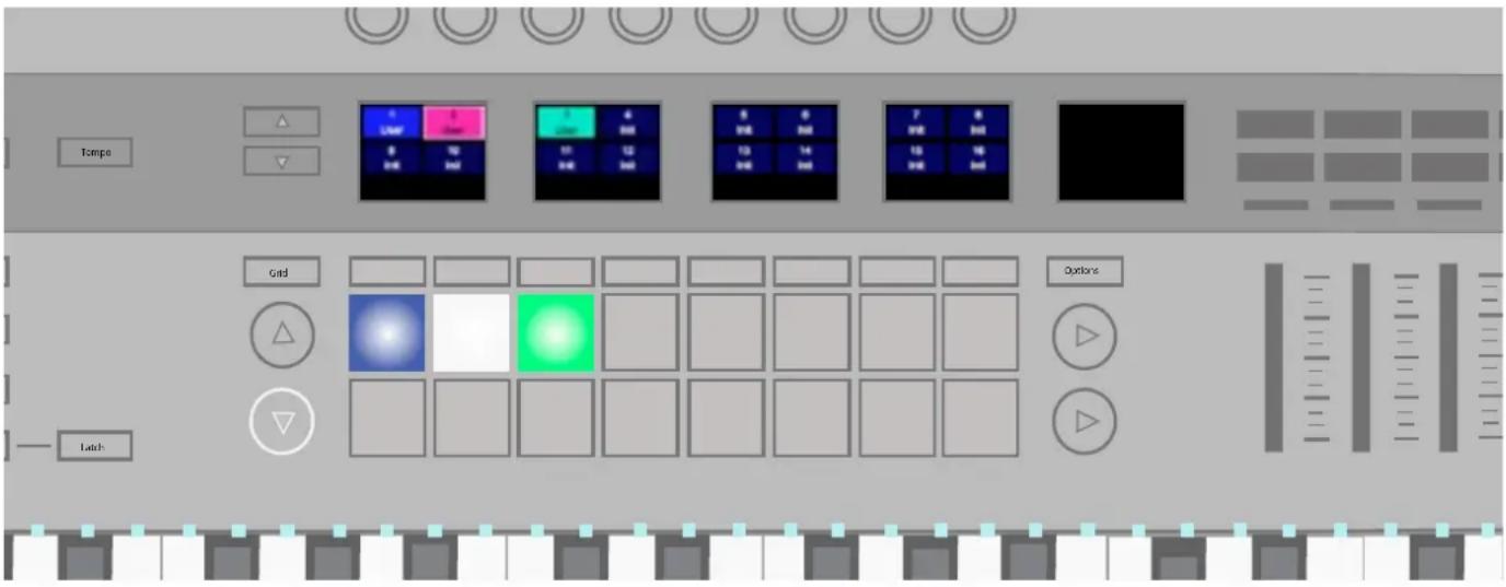 NOVATION 61SL MkIII - Gestion de sessions - 1