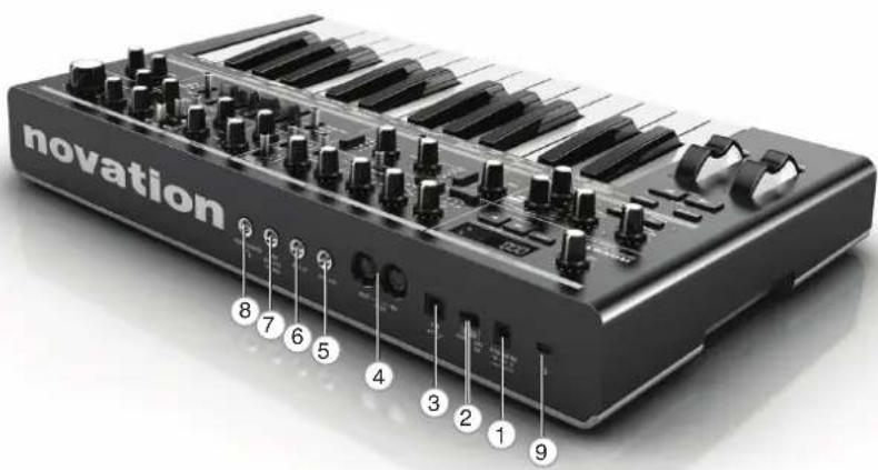 NOVATION Bass Station II - Section Effects : - 1