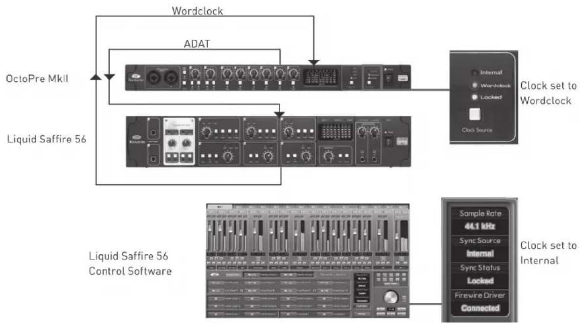 FOCUSRITE OctoPre MKII - Example Setups - 2