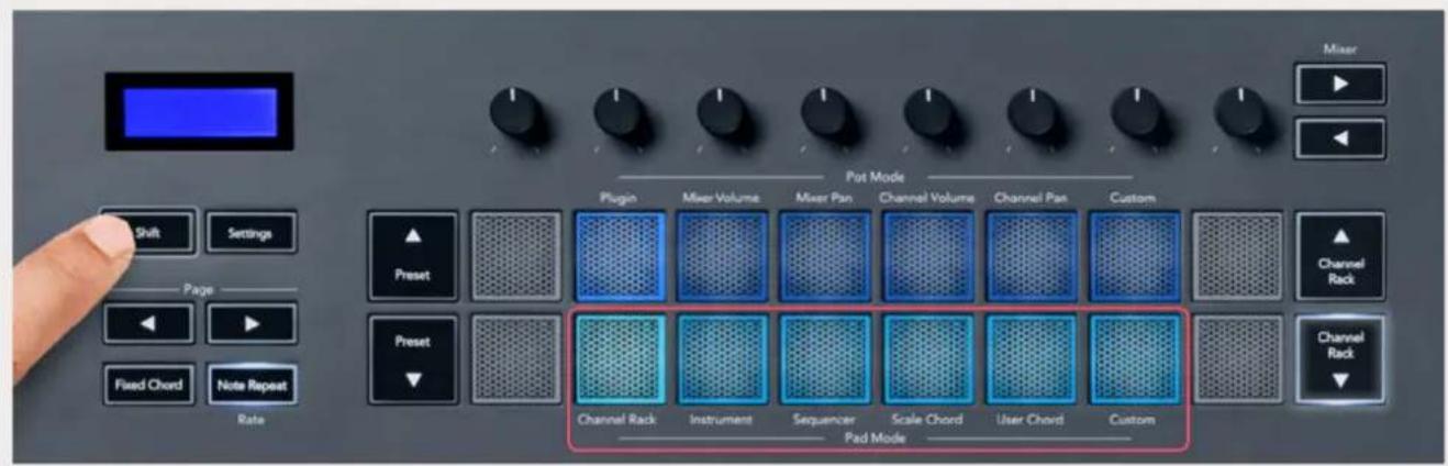 NOVATION FLkey 37 - Les modes des pads - 1