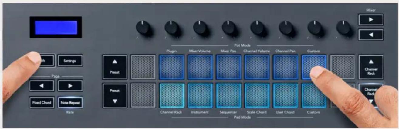 NOVATION FLkey 37 - Les panoramiques du Channel Rack - 2