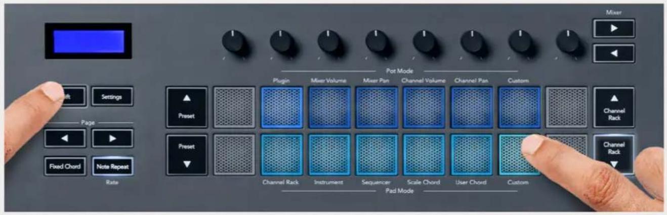 NOVATION FLkey 37 - Modes Personnalisés - 1