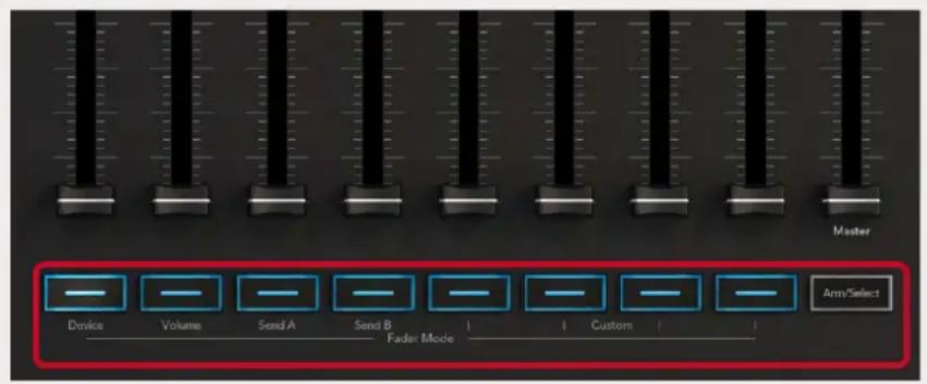 NOVATION Launchkey 88 MK3 - Les modes des potentiomètres et des faders (49, 61 et 88 touches) - 1