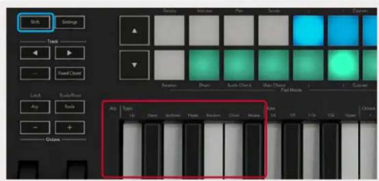 NOVATION Launchkey 88 MK3 - Les modes de l'Arpégiateur - 1