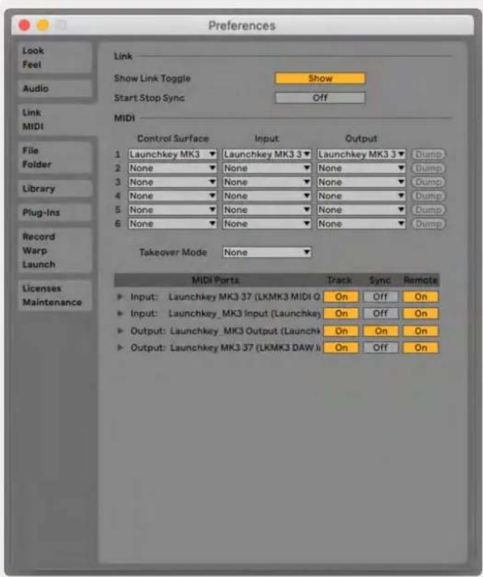 NOVATION Launchkey 88 MK3 - Configuration - 2