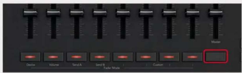 NOVATION Launchkey 88 MK3 - Les touches du mode Fader (Launchkey 49, 61 et 88 uniquement) - 1