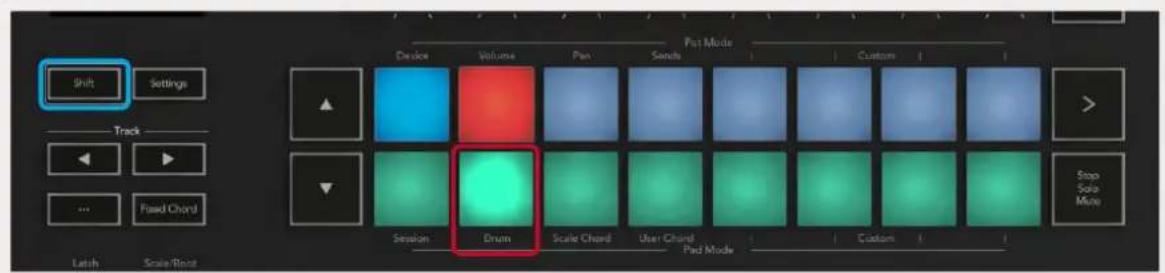 NOVATION Launchkey 88 MK3 - Le mode Drum - jouer et enregistrer des parties rythmiques - 1