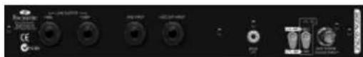 FOCUSRITE Platinum TrakMaster - CONNESSIONIE PULSANTIDEL PANNELLO POSTERIORE - 1