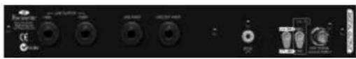 FOCUSRITE Platinum TrakMaster - COMMANDES ET CONNECTEURS EN FACE ARRIERE - 1