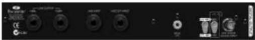 FOCUSRITE Platinum TrakMaster - CONEXIONES Y CONTROLES DEL PANEL TRASERO - 1