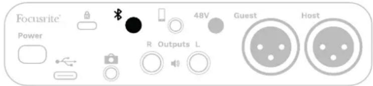 FOCUSRITE Vocaster Two Studio - Utilisation du Bluetooth - 1