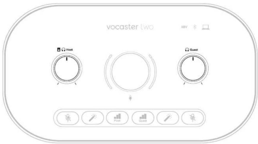 FOCUSRITE Vocaster Two Studio - Écouter avec un casque - 2