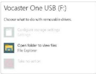 FOCUSRITE Vocaster One Studio - Si vous êtes sur Windows : - 2