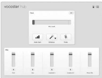 FOCUSRITE Vocaster One Studio - Le logiciel Vocaster Hub - 3