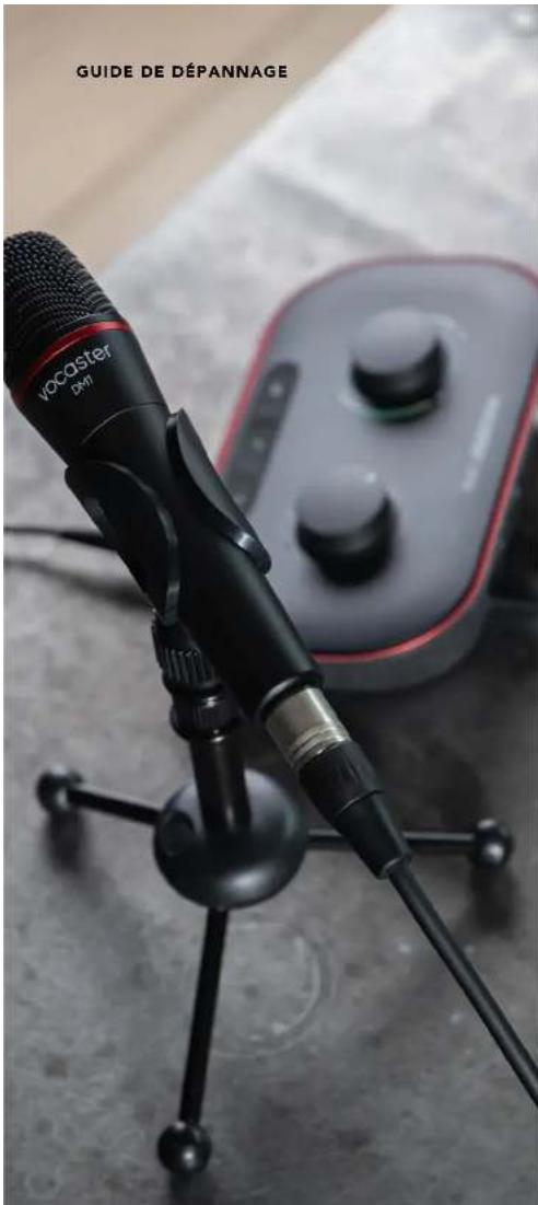 FOCUSRITE Vocaster One Studio - Caractéristiques physiques et électriques - 1