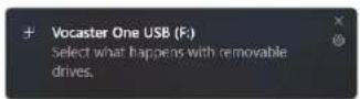 FOCUSRITE Vocaster One Studio - Si vous êtes sur Windows : - 1