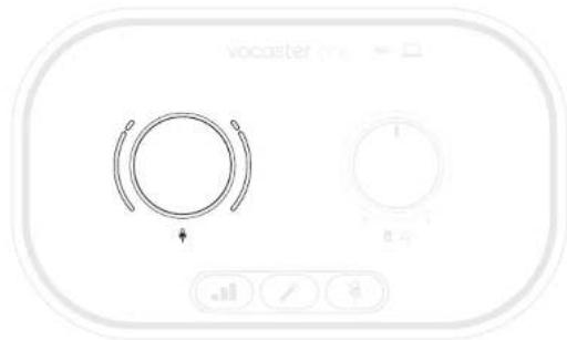FOCUSRITE Vocaster One Studio - Ajuster le gain manuellement - 2