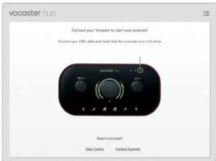 FOCUSRITE Vocaster One Studio - Le logiciel Vocaster Hub - 2