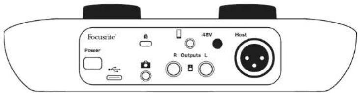 FOCUSRITE Vocaster One Studio - Touche Mute pour le microphone. - 1