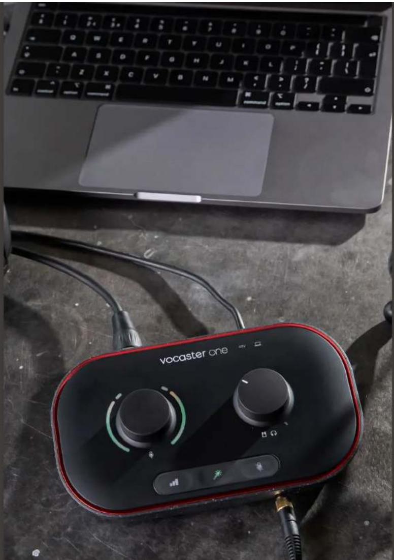 FOCUSRITE Vocaster One Studio - Sorties analogiques - 1