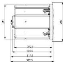 TANNOY CVS 801S LZ - Dimensions (mm) - 6