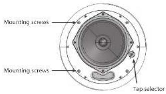 TANNOY CVS 801S LZ - Product Feature Identification (CVS-601 shown) - 2