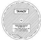 TANNOY PCI 6DC LP - Product Feature Identification - 10