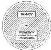 TANNOY PCI 6DC LP - QCISDC/PC16DC/PC18DCIF - 12