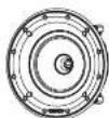 TANNOY PCI 6DC LP - QCI 6DC - 6