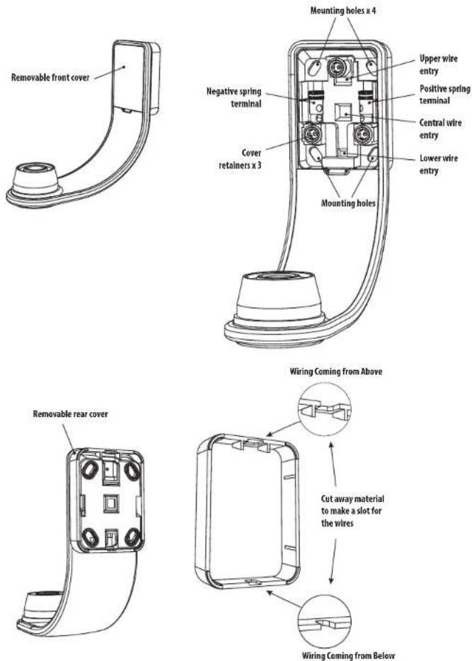 TANNOY QCI A1 - Identificacao de caracteristica do produits Fiacao e configuracao - 1