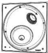 TANNOY PCI 7DC RB - Rotation du déflecteur - 3