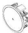 TANNOY CMS 803DC Q - CMS Series Model Dimensions - 9