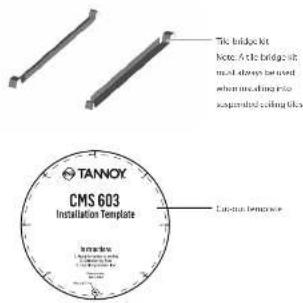 TANNOY CMS 603ICT LS - Tillbehör - 2