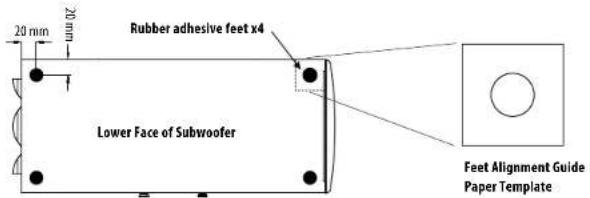 TANNOY SAT 3 - SAT SUB Floor Installation - 1