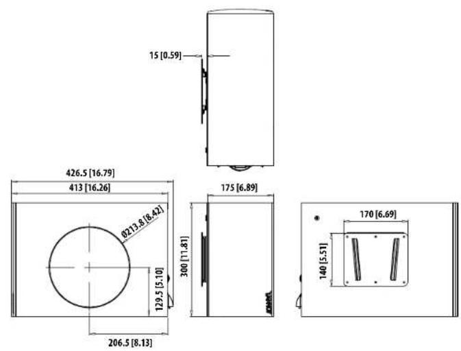 TANNOY SAT 3 - Dimensions - 1