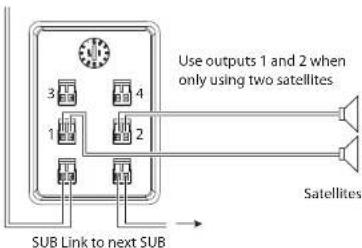 TANNOY SAT 3 - Typical Hookup Diagrams - 2