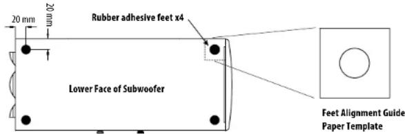 TANNOY SAT 3 - Instalación del piso SAT SUB - 1